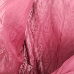 stenay Small Vintage silk beading evening blouse womens maroon red black