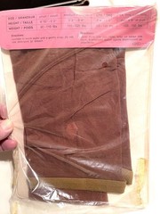 Barbara Lee Vintage Panty Burnt Wood Womens Non Run Pantyhose (SALE)