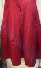 VTG Night Way Nightway Coll. Red Maxi Formal Ball Dress Gown, Sz 14 READ