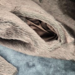 Vintage Brazotta Brown Fur Coat by Collins & Aikman Styled by Fairmoor Lined