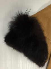 Vintage BOHO 1960-70’s SUEDE and Mink? FUR coat NO TAGS