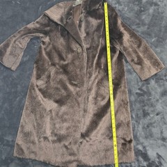 Vintage Brazotta Brown Fur Coat by Collins & Aikman Styled by Fairmoor Lined