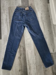 Vintage 90s Levi’s 17501 Women’s High Rise Mom Tapered Jeans Made in USA 25×30