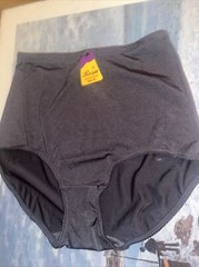 VINTAGE SILKY NYLON LACE PANTIES 9 XL