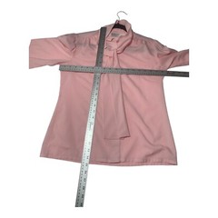 Vintage Women’s Pink Blouse, Size 8, By Judy Bond, Long Sleeve