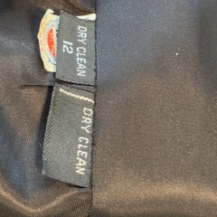 Reflections Vintage Gray Herringbone Double Breasted Long Overcoat ILGWU USA 12