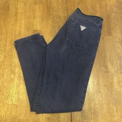 Vintage 90s Guess Latch Button Purple Jeans Pants 26×30