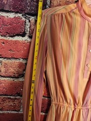 VTG Striped Dress No Tags See Photos For Measurements C37