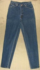 NWOT 80’s VTG Chic Jeans High Waist peg leg 11 Tall 28 waist x 33 inseam Slim
