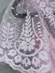Vintage Pink JCPenney Lace Dress Size 5/6