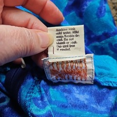 Vtg 60s Hawaiian Laguna Original 2pc Crop Top & Palazzo Pants Set Lite Barkcloth