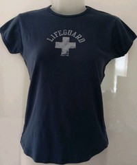 Vintage Early 90s Reebok Lifeguard T-Shirt 32″ Chest L 100% Cotton USA Made EUC