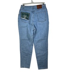 Beverly Hills Polo Club Vintage 90s Relaxed Fit High Rise Jeans Light Wash 16