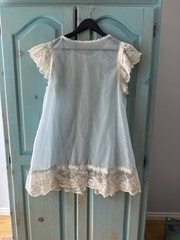 Vintage Handmade Boudoir Cape Coverlet Negligee Coverup 1950s Cottagecore