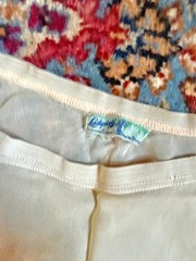 Lot of 3 Vintage 1930s Silk Satin Lace Hand Sewn Tap Shorts 1920s Size M