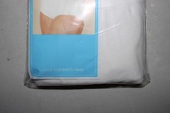 (2) NOS Sears 6 Pair WHITE Panties Sz 11 Fundamentals Fuller Cut Cuff Leg Briefs