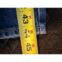 Lawman Western Slim Fit Jeans Womens 11 Blue Vintage High Rise Studded Straight