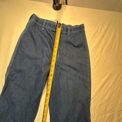 Our Bottoms ltd. vintage 1970’s high rise denim jeans ribbon pocket detail 26 in
