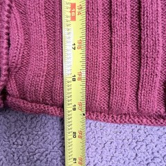 Vintage 90s Arizona Jean Co Ramie Cotton Ribbed Knit Sweater Vest Medium Mauve