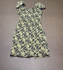 Vintage 80’s Nuance Gold Metallic Party Dress