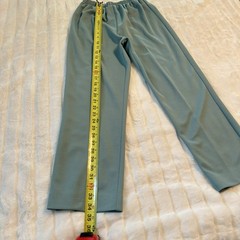 Vintage Haband Women’s Petite Medium 2 Pc Pants & Shirt Set Sage Green Floral