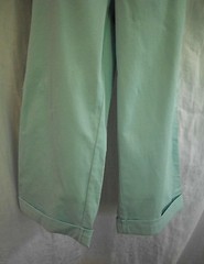 Vintage ’90’s Croft & Barrow Stretch Capri Pant Size 10 NWT Blue Pockets Cuffed