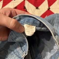 Vintage 1980s Patchwork Denim Skirt As Is Worn Flaws Stains Homemade