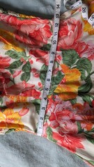 Vintage De Weese Design Los Angeles Swim & Sun Retro 70s Tropical Sundress