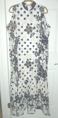 SEAMSTRESS HOME MADE HAWAIIAN DRESS MUUMUU GREAT FOR LUAU BEACH CRUISING 80-90’S