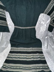 P.Kontizas vintage Made In Greece Squaw” or Patio Dress