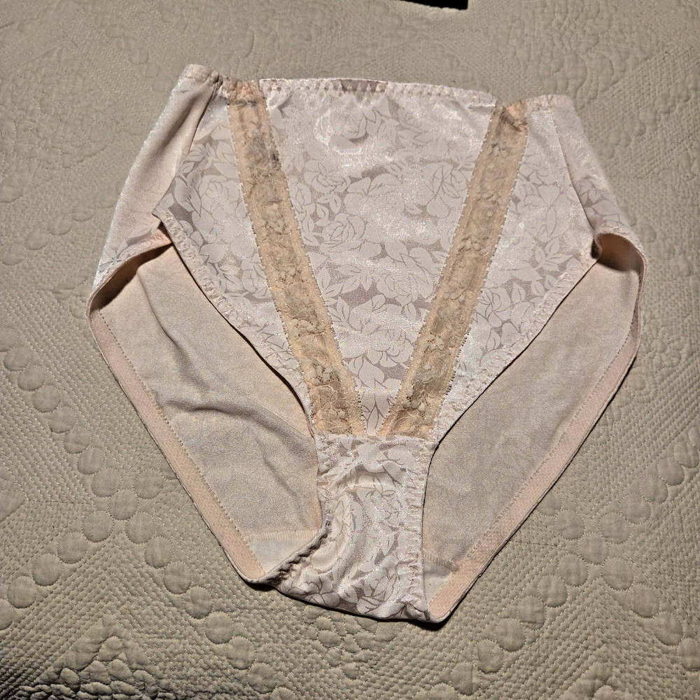 Vintage Playtex Secrets Style 2633 Size Large Nylon Spandex Shapewear Panties