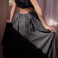 Vintage David Meister Victorian-style Dress