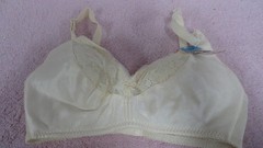 Vtg Beige K-Mart Lightly Padded Bra – 34C – NOS – h