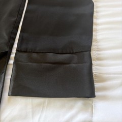 Vintage Black Chinese Gold Dragon Jacket- Poly. See measurements for sizing.