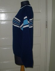 Vintage Colombia Sportswear Snowflake Kit Sweater Preppy Ski Chalet Chic MED