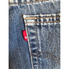 RARE Blank Red Tab Vintage Levi’s 505 Straight Leg May 2002