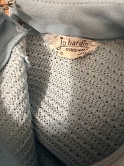 Vintage Jo Hardin Originals Of Dallas Size 9/10 Double Knit Top & Pleated Skirt