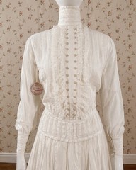 1900s Edwardian Shirtwaist/Blouse/Top “Museum Deaccession” sz S/M