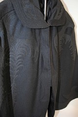 VICTORIAN FRENCH LADIES CAPES WITH PARIS LABEL, LOT OF 2