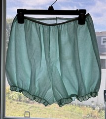 Vintage 1950’s Panties Deadstock Cotton Frilly Granny Pin-up Rockabilly Sz 9