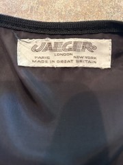 Vintage 1970s/80s Womens Jaeger Great Britain Black Velvet Vest UK 10 (4-6)
