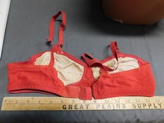 Vintage Bra 50’s RED LOVEABLE 34 A/B #15