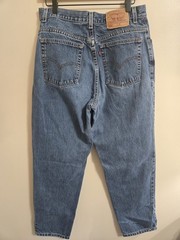 Vintage 1994 Levis 550 Made in USA Womens Jeans Size 14 Relaxed Tapered Blue