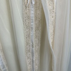 Vintage Tosca Lingerie Peignoir Nightgown Womens Small Boudoir Set Sissy Chiffon