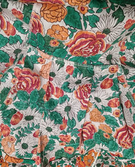 Vintage Soviet women’s dress cotton 1970s USSR Ukraine NEW