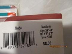 VTG Lot of 4 Jockey For Her Pantyhose Nude & Antique White Size Sm & 3 Medium