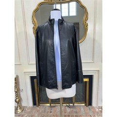 Eddie Bauer Leather Jacket size XXL Vintage Minimalist Gorpcore Indie Sleaze