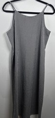 VTG Amy Too Gingham Midi Slip Dress 90s Grunge Cottagecore Spaghetti size 18.5