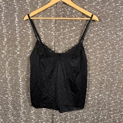 Vintage 60s/70s Vanity Fair Lace Trim Slip Top Camisole Coquette Women’s 36/42