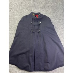 Rosalia Brand Vintage Nurses Cape Womens 34 Navy Blue Wool Red Lining P.S.N. SLH